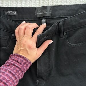 White House Black Market Dark Skinny Jeans